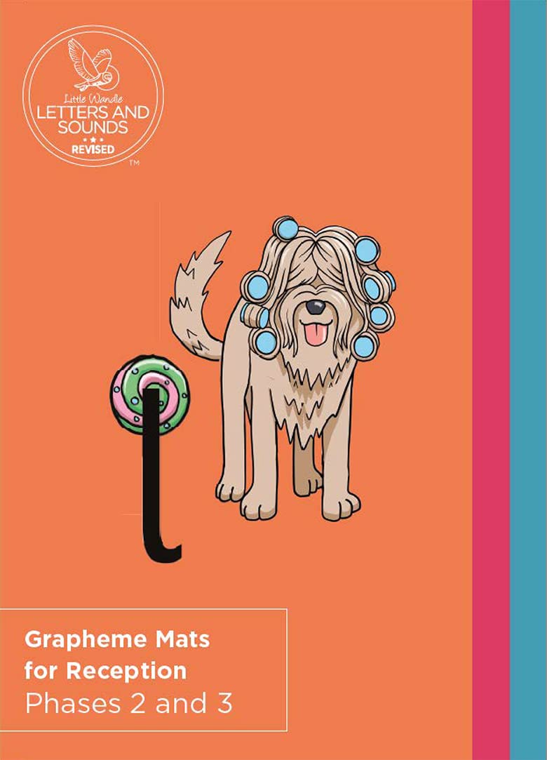 Grapheme Mats for Reception (pack of 10): Phases 2 and 3