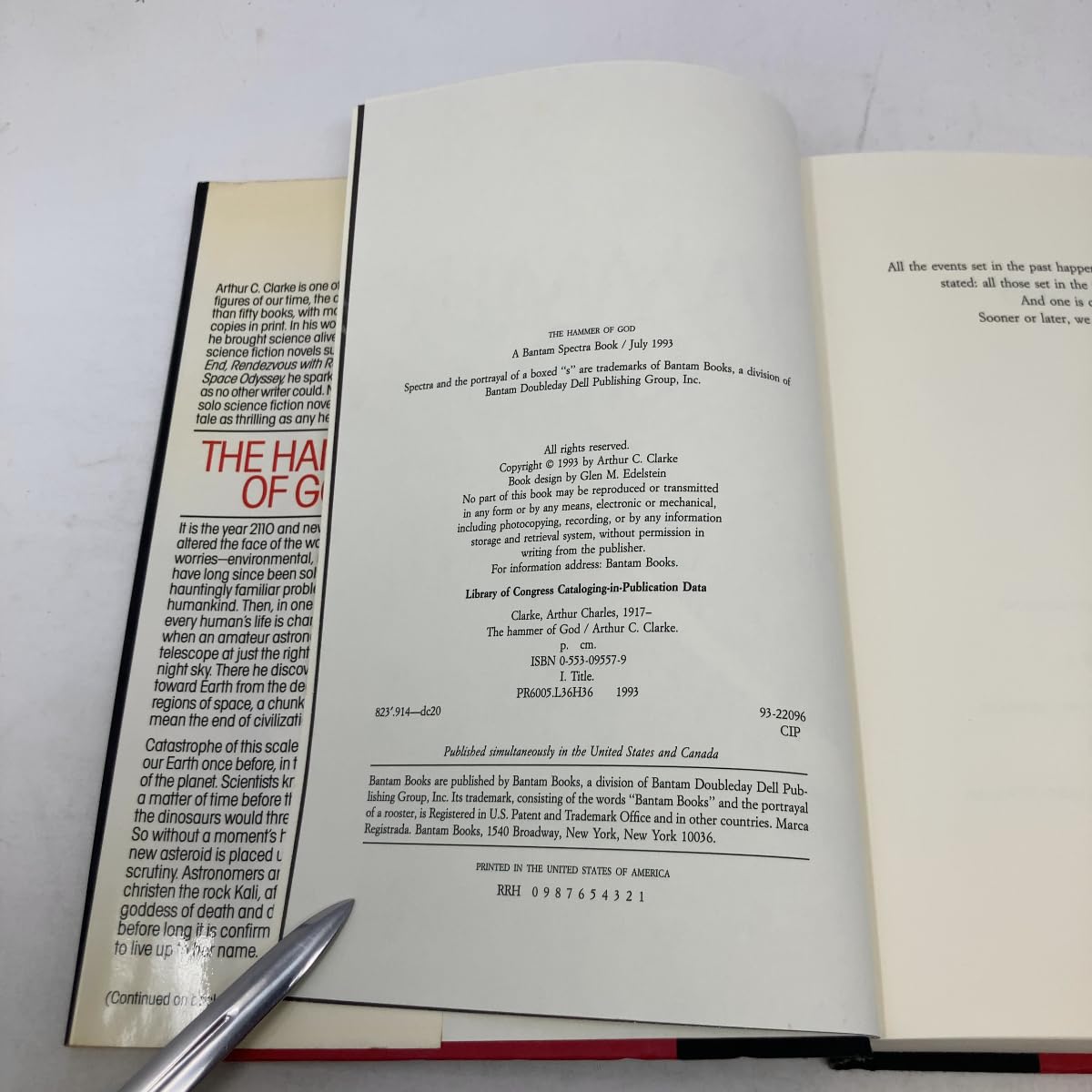 The Hammer of God Clarke, Arthur C.