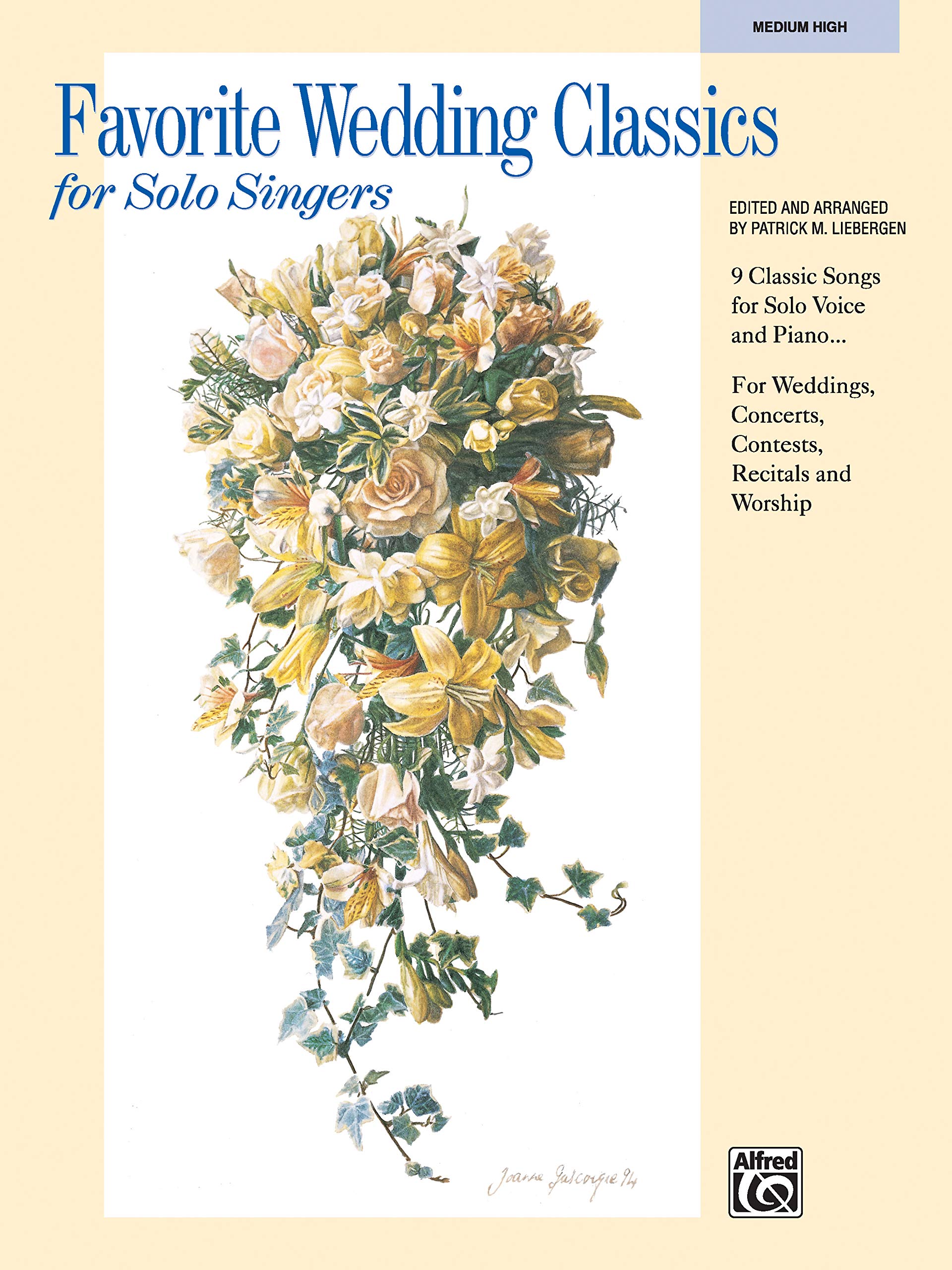 Favorite Wedding Classics for Solo Singers: Medium High