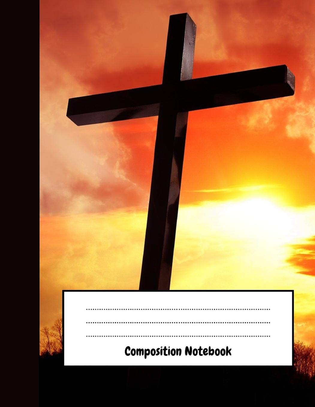 Composition Notebook: Cute Religious College Ruled Journal / Notepad, Christian Gifts, Perfect For School And Daily Use