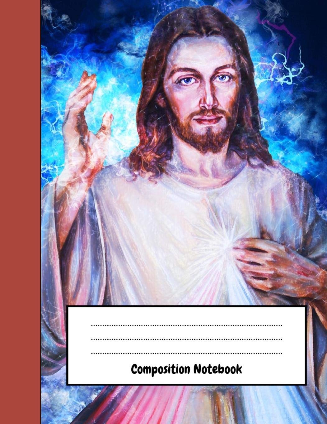 Composition Notebook: Cute Religious College Ruled Journal / Notepad, Christian Gifts, Perfect For School And Daily Use