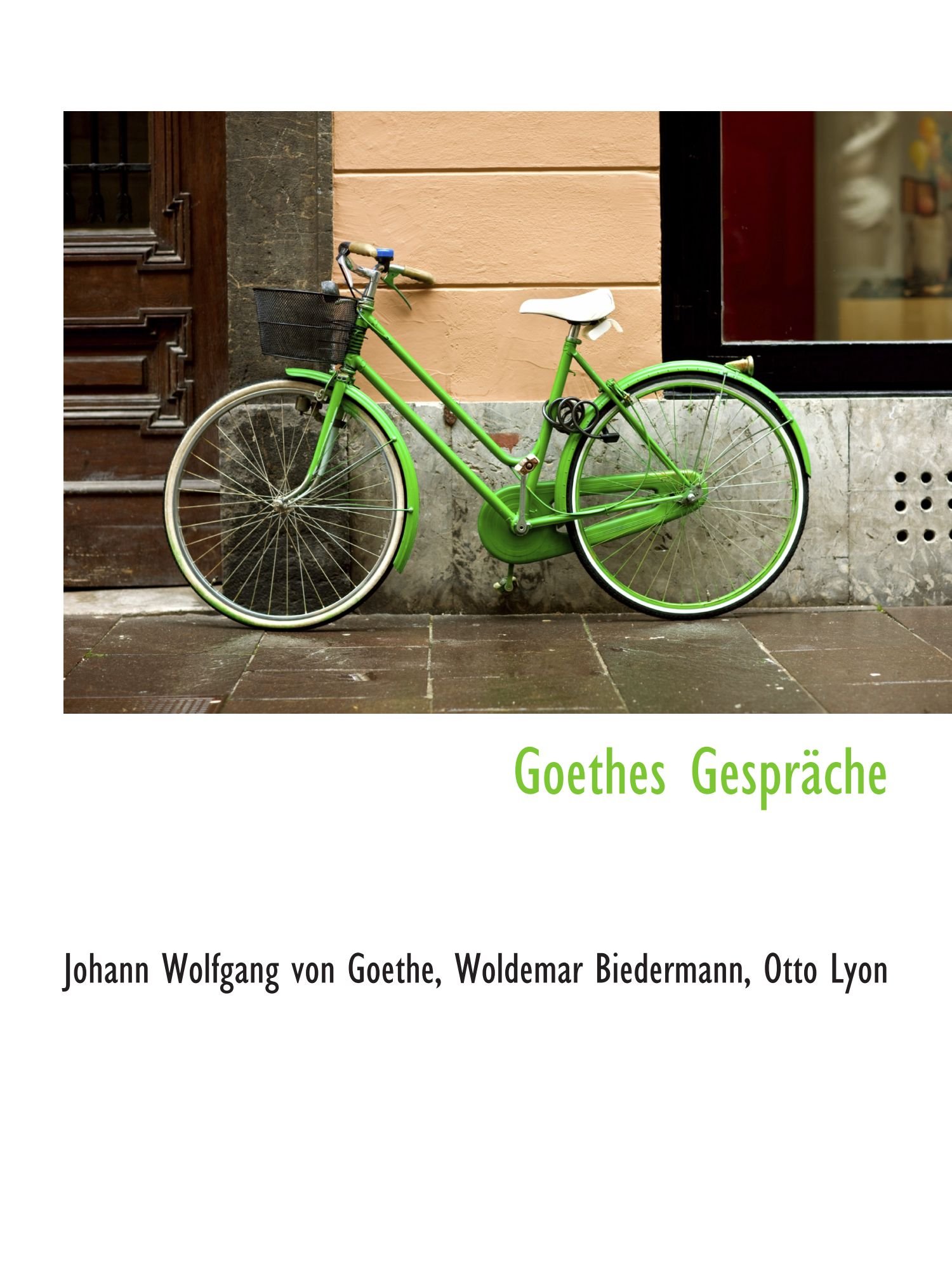 Goethes Gespräche (German Edition)