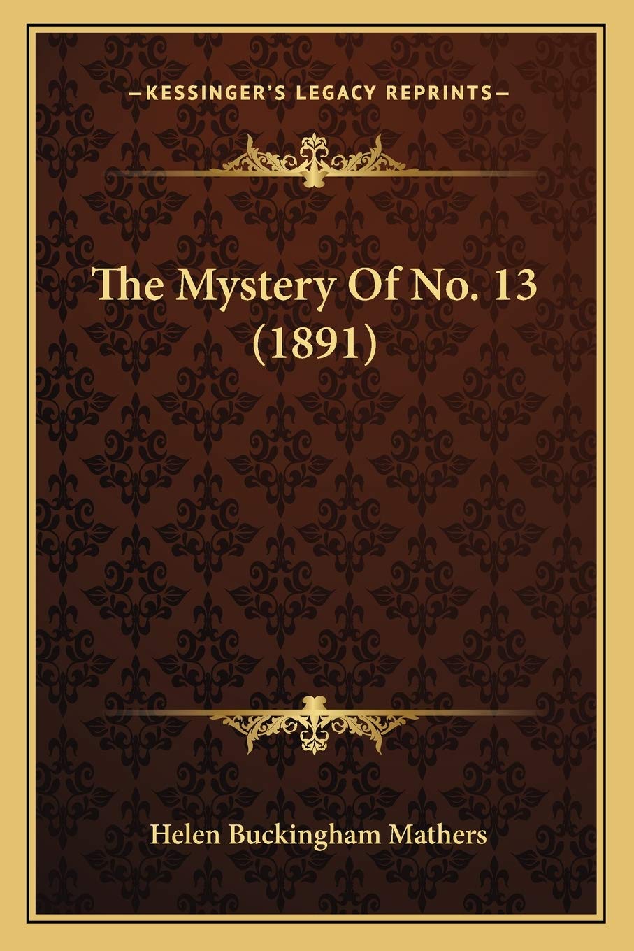 The Mystery Of No. 13 (1891)