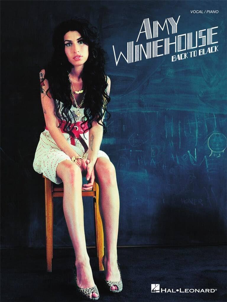 Amy Winehouse - Back to Black. Piano, Vocal And Guitar. (Vocal Piano)