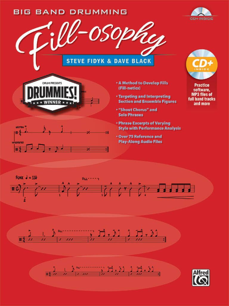 Big Band Drumming Fill-osophy | Drum Set | Book & MP3 CD