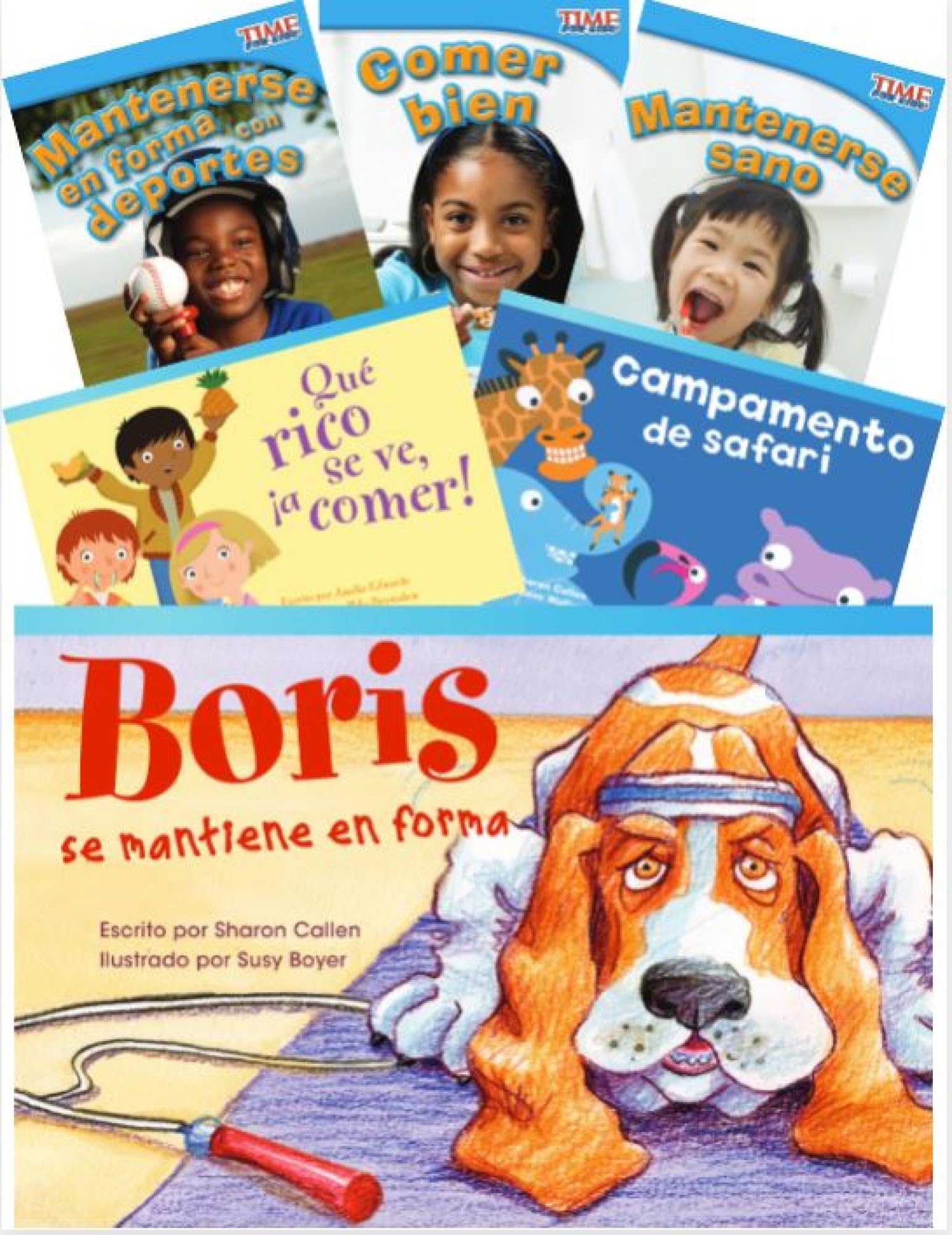 Â¡Saludable y en forma! 6-Book Set