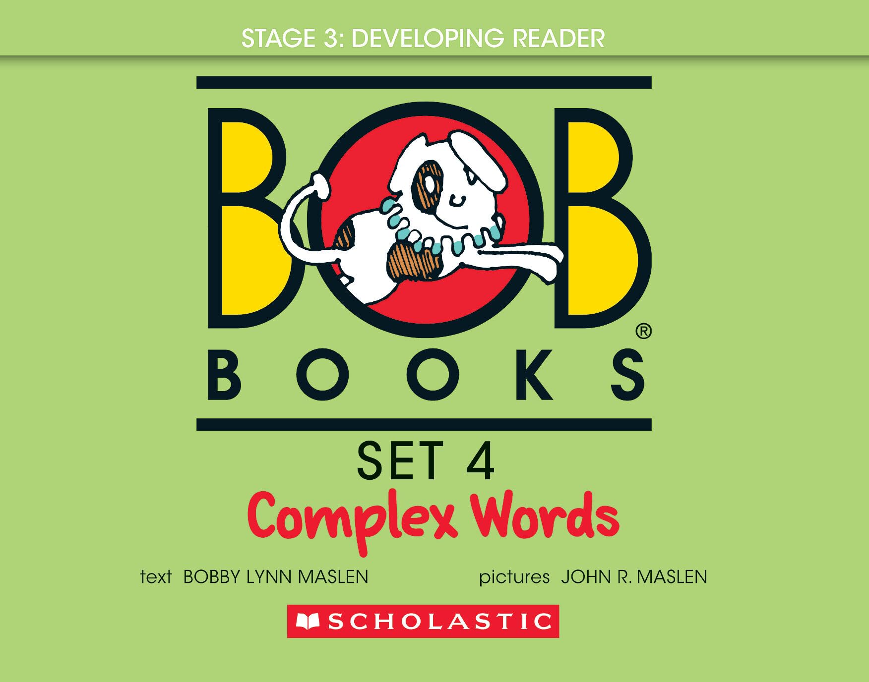 Bob Books - Complex Words Hardcover Collection of 8 Stories | Decodable Phonics Stories, Ages 4 and up, Kindergarten, First Grade (Stage 3: Developing Reader)