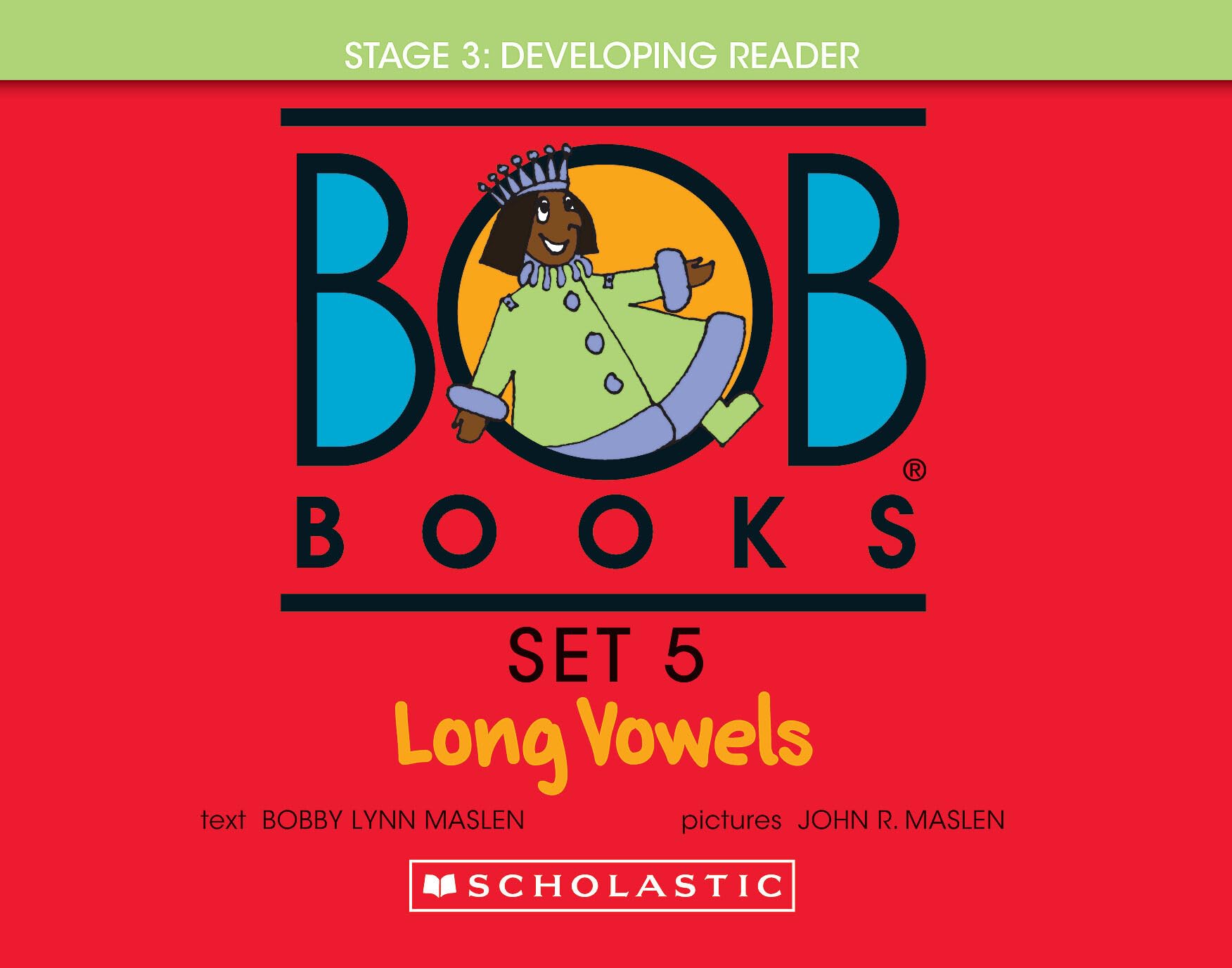 Bob Books - Long Vowels Hardcover Collection of 8 Stories | Decodable Phonics Stories, Ages 4 and up