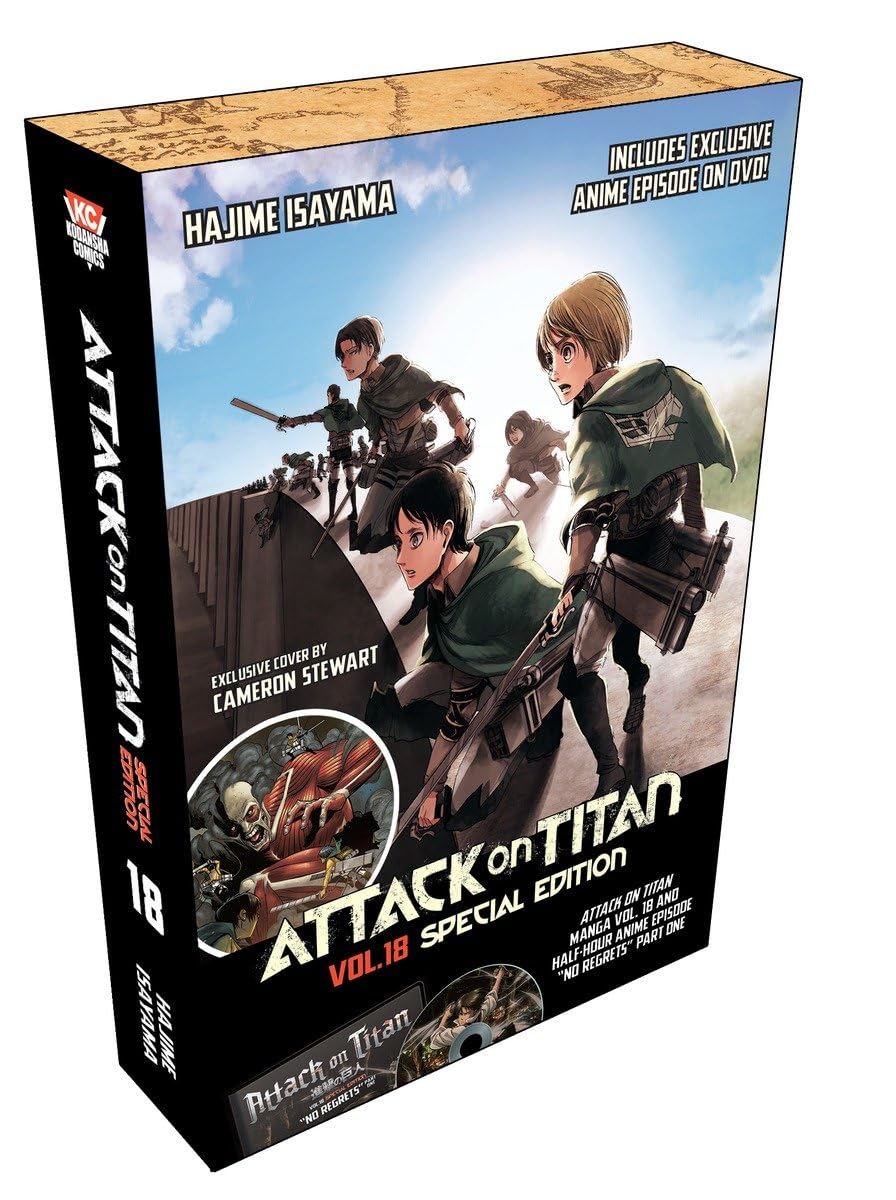 Attack on Titan 18 Manga Special Edition W/DVD (Attack on Titan Special Edition)