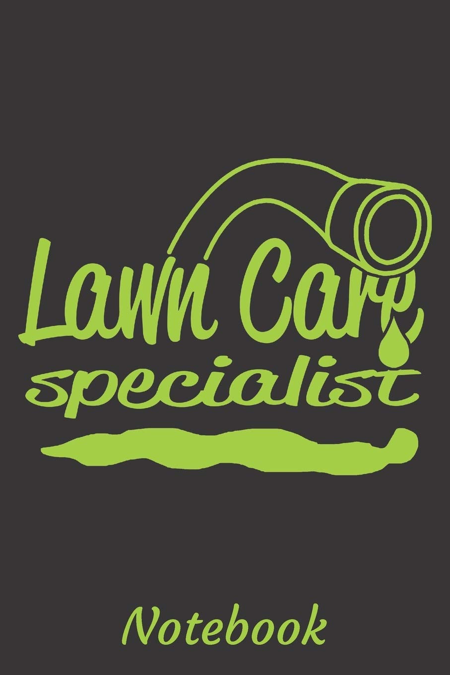 Lawn Care Specialist: 6x9 inch | lined | ruled paper | notebook | notes