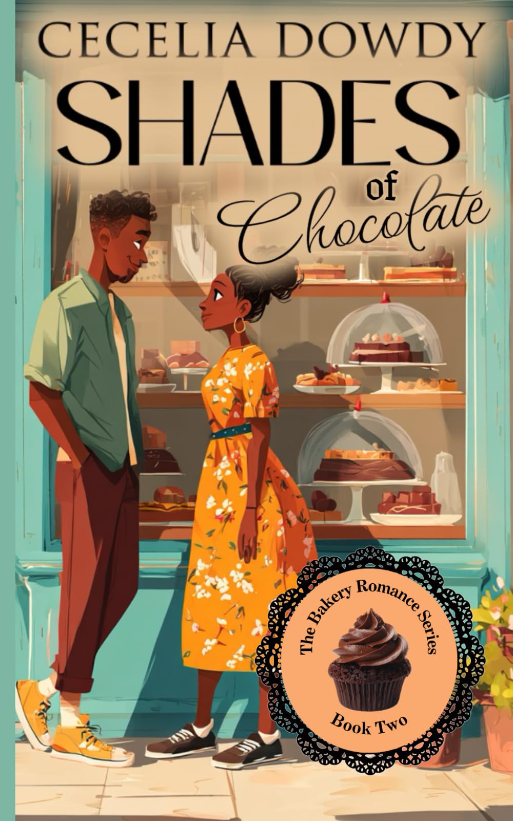 Shades Of Chocolate: A Clean and Wholesome Contemporary Small-Town Inspirational Romance Mystery (The Bakery Romance Series Book 2)