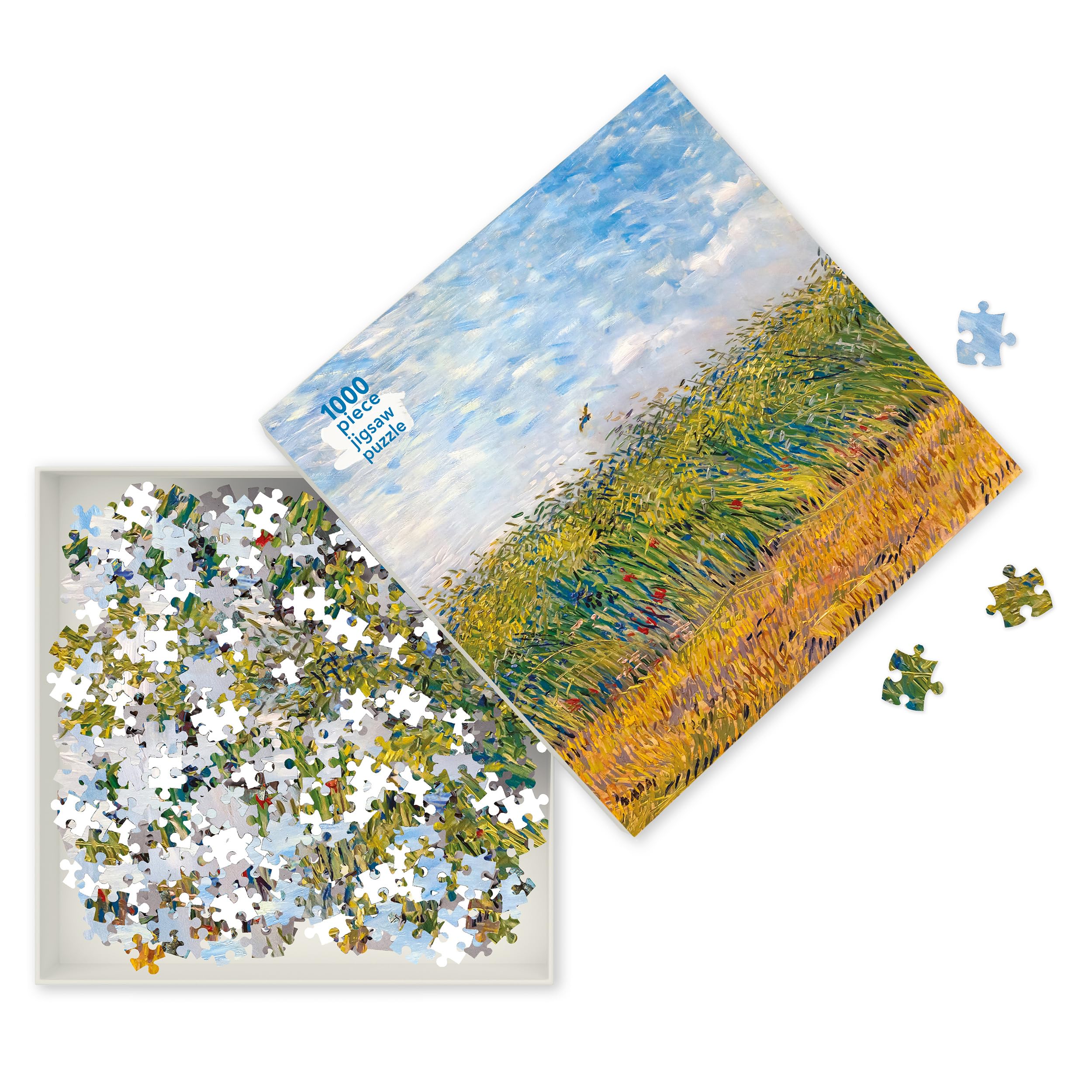 Adult Jigsaw Puzzle Vincent van Gogh: Wheat Field with a Lark: 1000-Piece Jigsaw Puzzles
