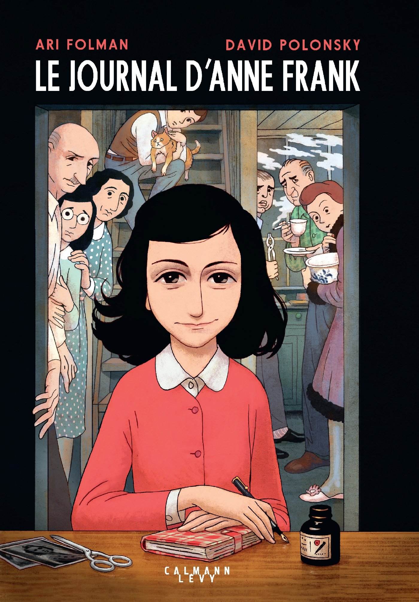 Le Journal d'Anne Frank - Roman grafik
