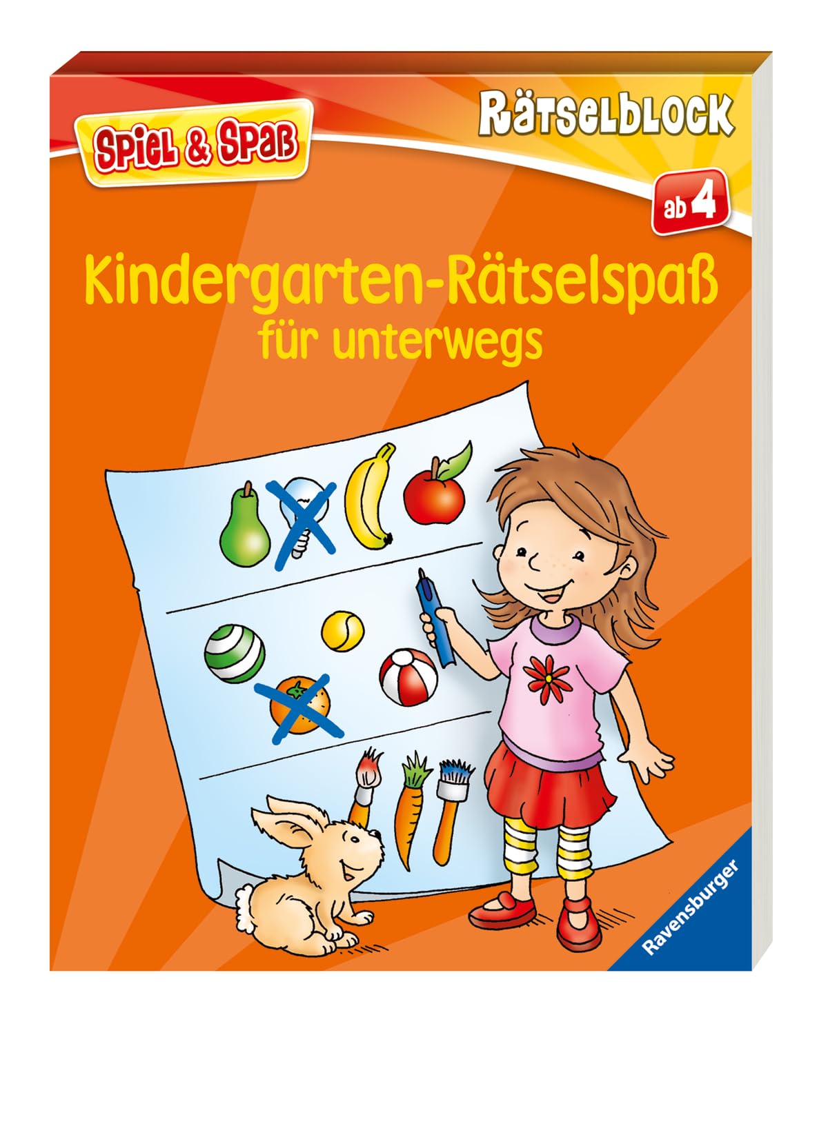 Kindergarten-Rätselspaß für unterwegs