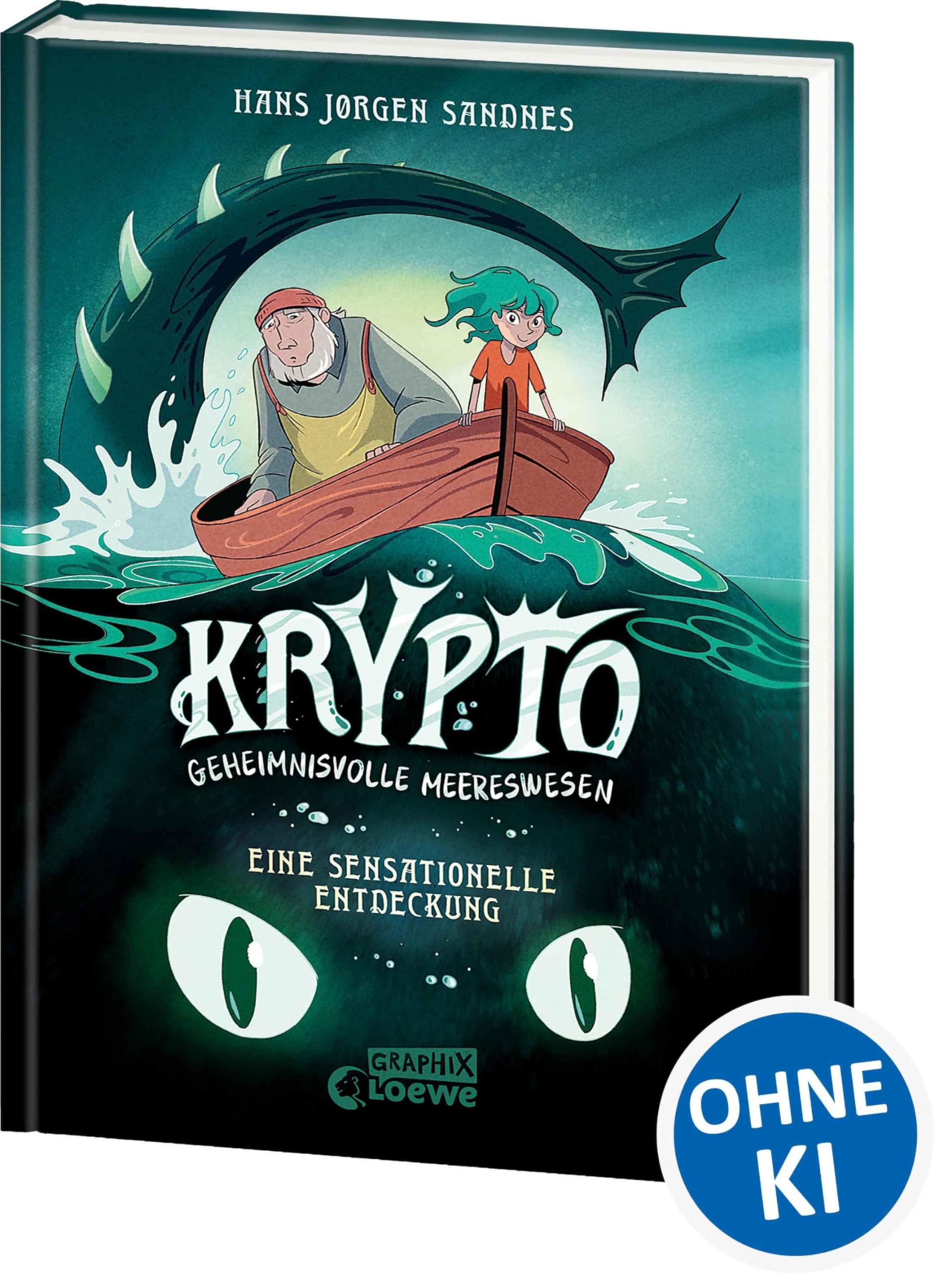 Krypto - Geheimnisvolle Meereswesen (Band 1) - Eine sensationelle Entdeckung: Entdecke Unterwasserwelten und seltene Tierwesen - Comic-Buch für Kinder ab 9 Jahren (Loewe Graphix, Band 1)