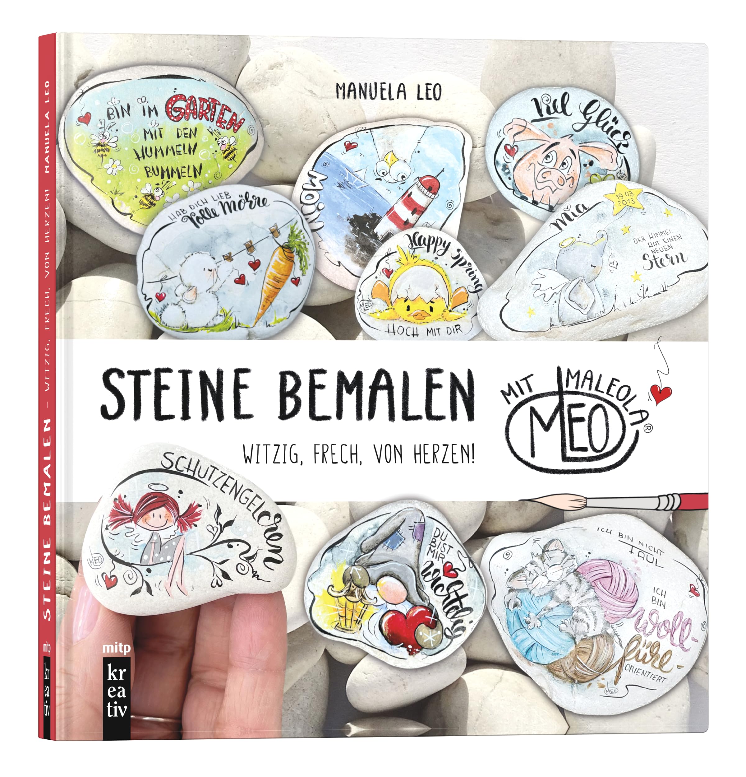 Steine bemalen mit MaLEOla: witzig, frech, von Herzen