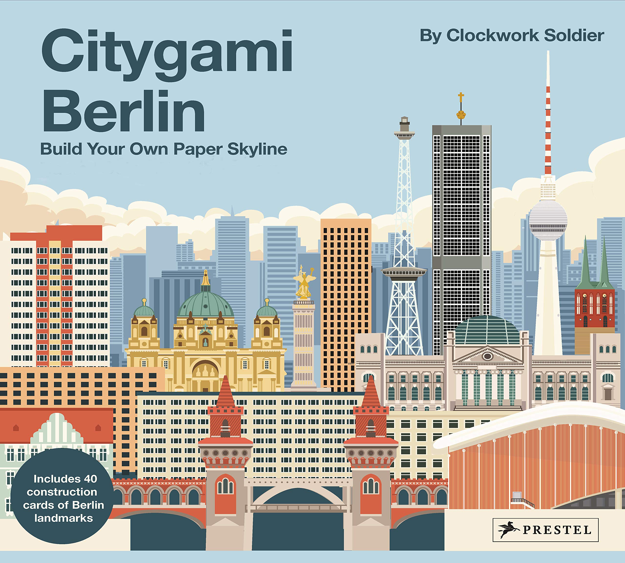 Citygami Berlin: Build Your Own Paper Skyline