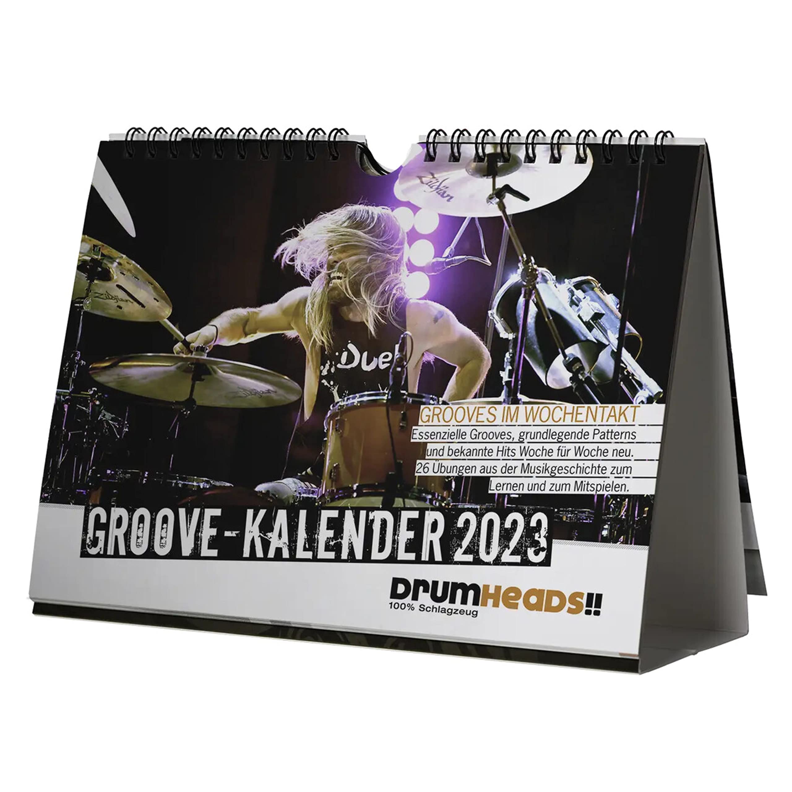 DrumHeads!! Groove-Kalender 2023: Wochenkalender