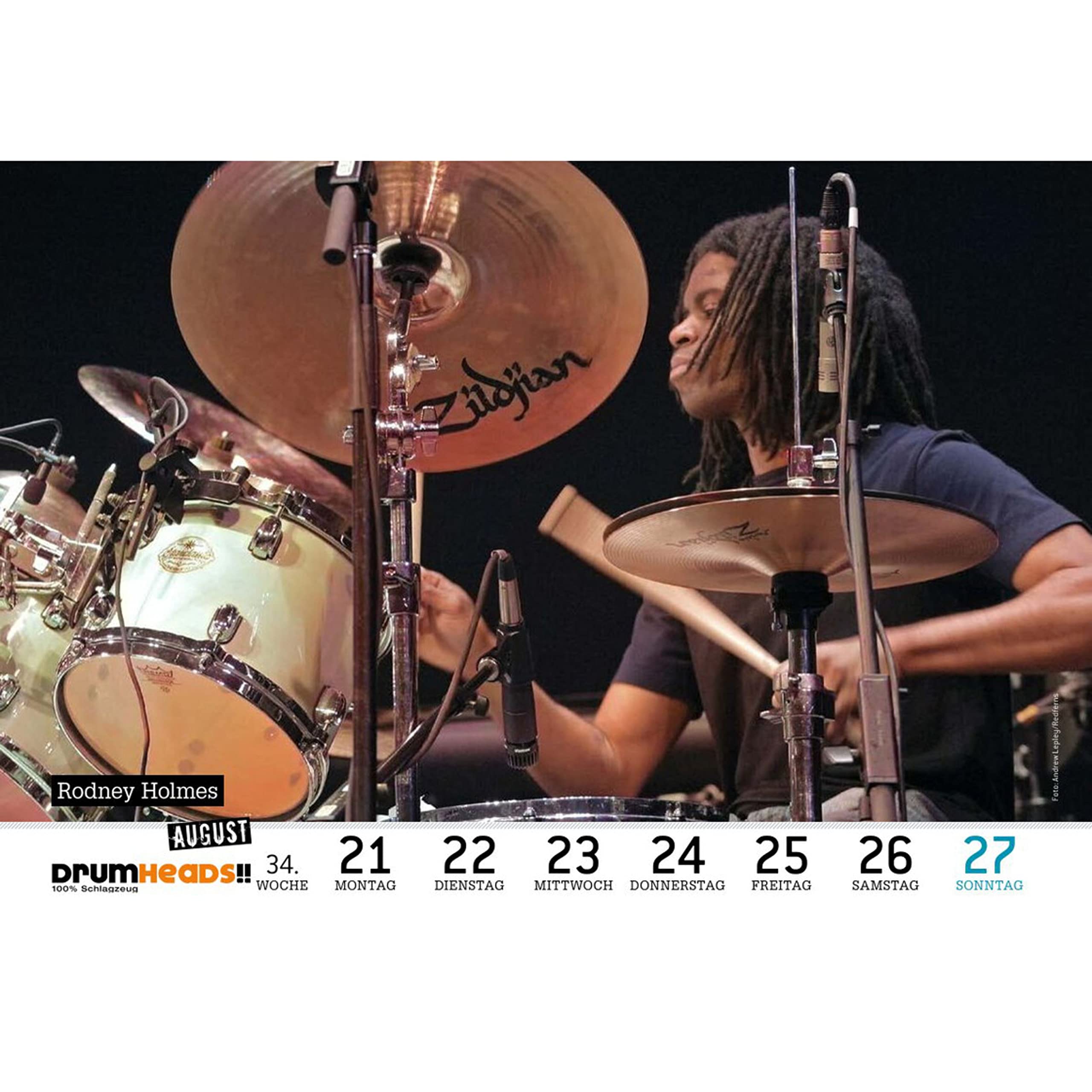 DrumHeads!! Groove-Kalender 2023: Wochenkalender