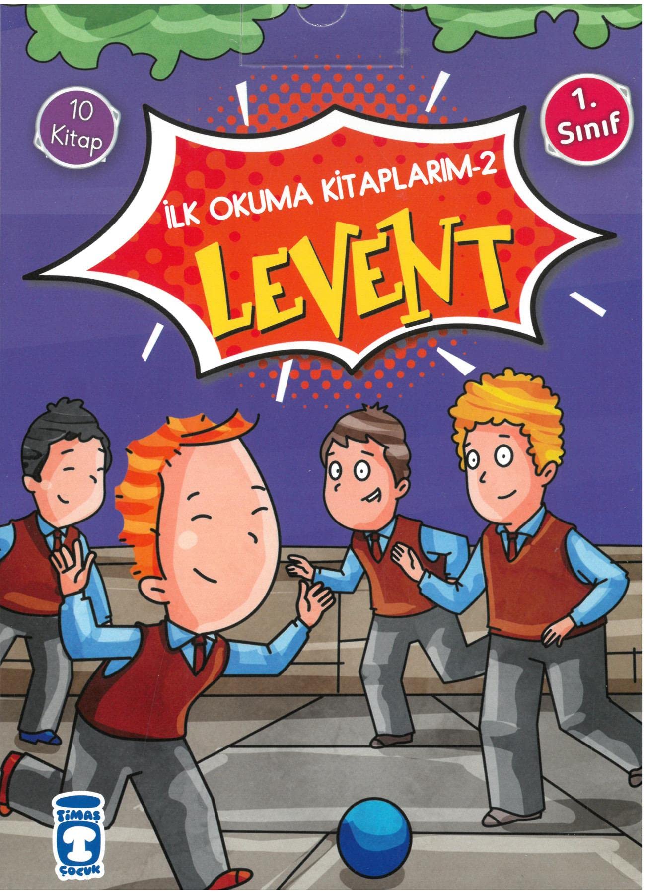 İlk Okuma Kitaplarım 2 - Levent - 10 Kitap Takım: 1. Sınıf