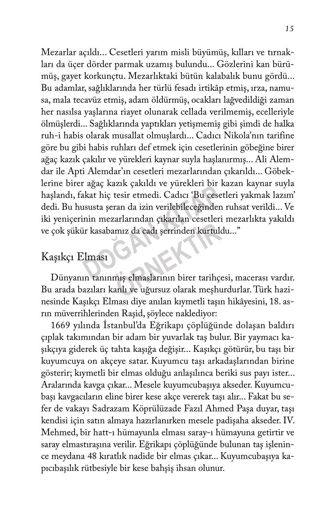 Tarihimizde Garip Vakalar