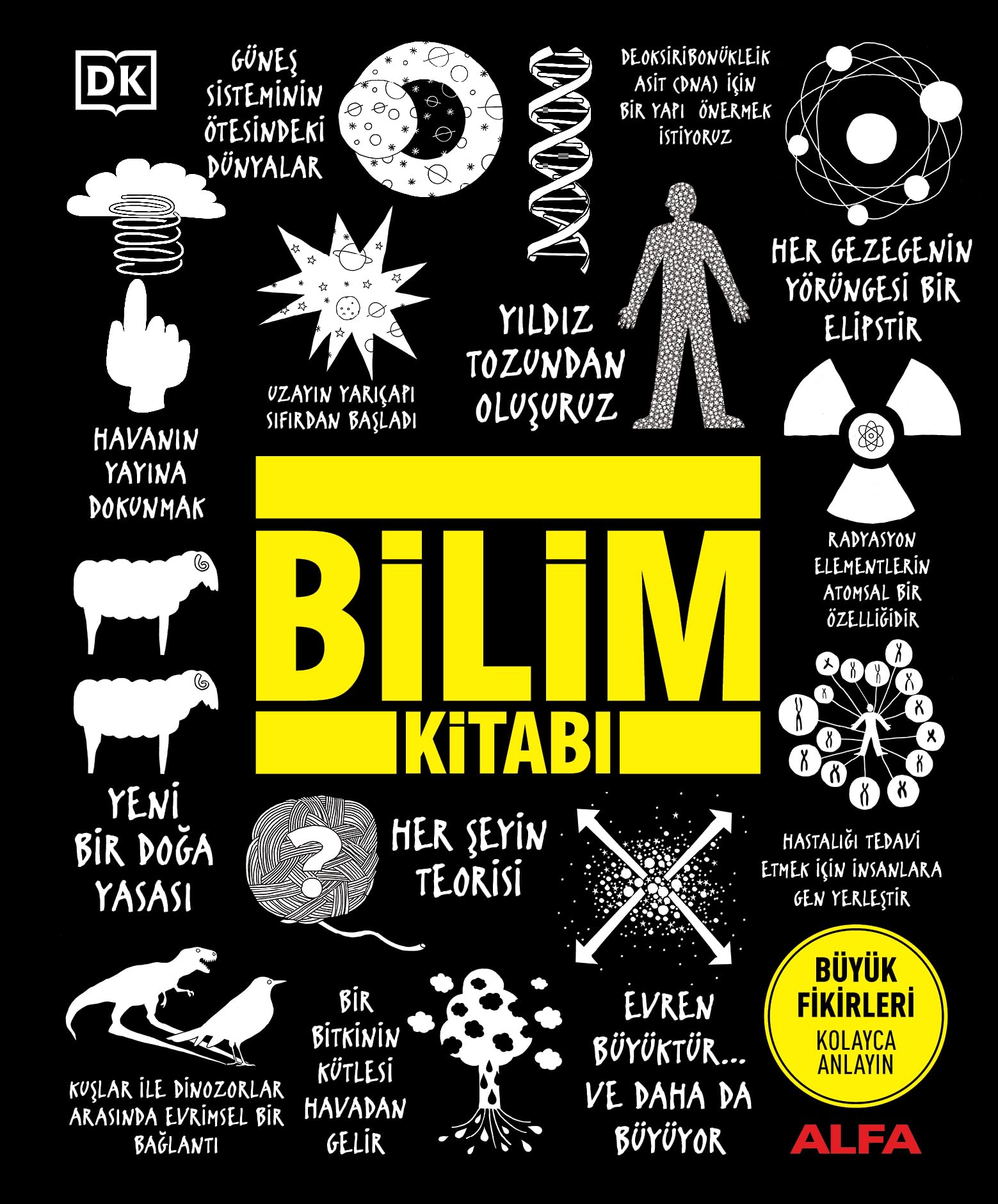Bilim Kitabı (Ciltli): Büyük Fikirleri Kolayca Anlayın