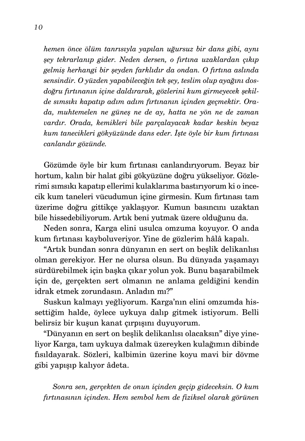 Sahilde Kafka