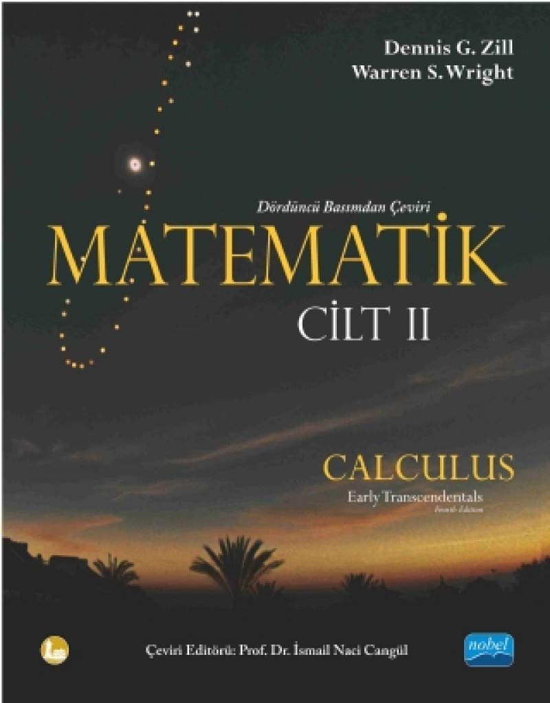 MATEMATİK CİLT 2 CALCULUS: Calculus Early Transcendentals