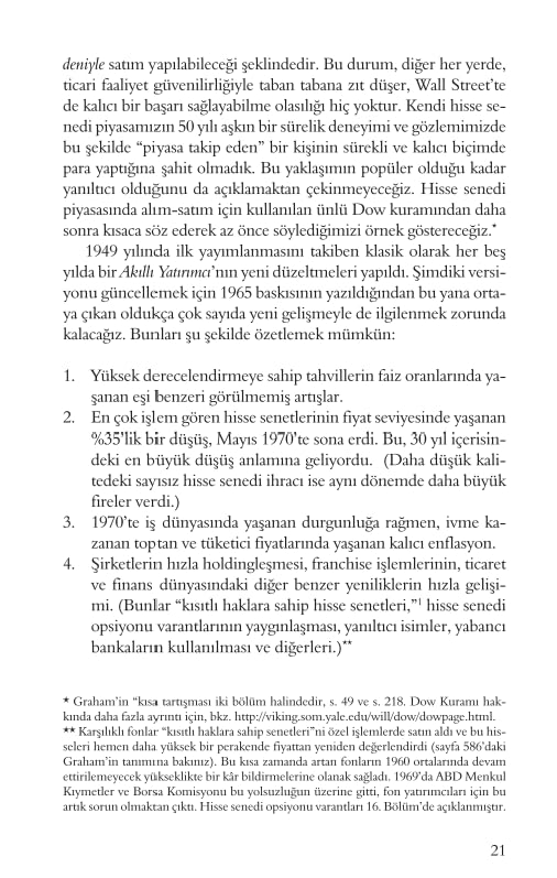 Akıllı Yatırımcı: Warren Buffett’ın önsözü ve sonsözüyle - Jason Zweig’in güncel yorumlarıyla zenginleştirilmiş yeni baskı