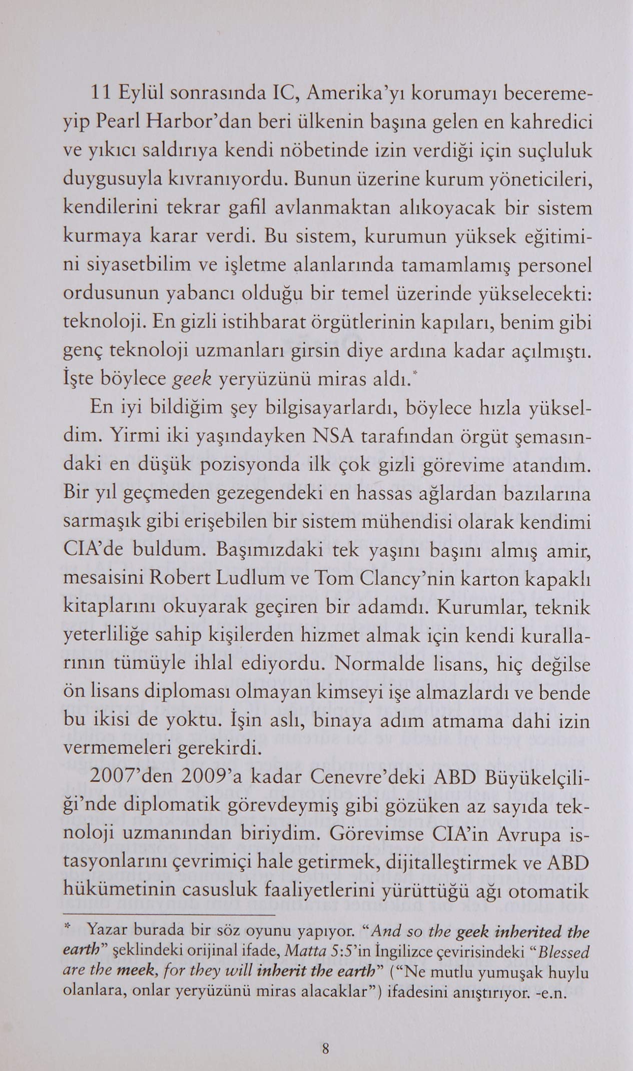 Sistem Hatası: ABD'nin Dünyayı Nasıl Gözetlediğini İfşa Eden Ajanın Hikayesi