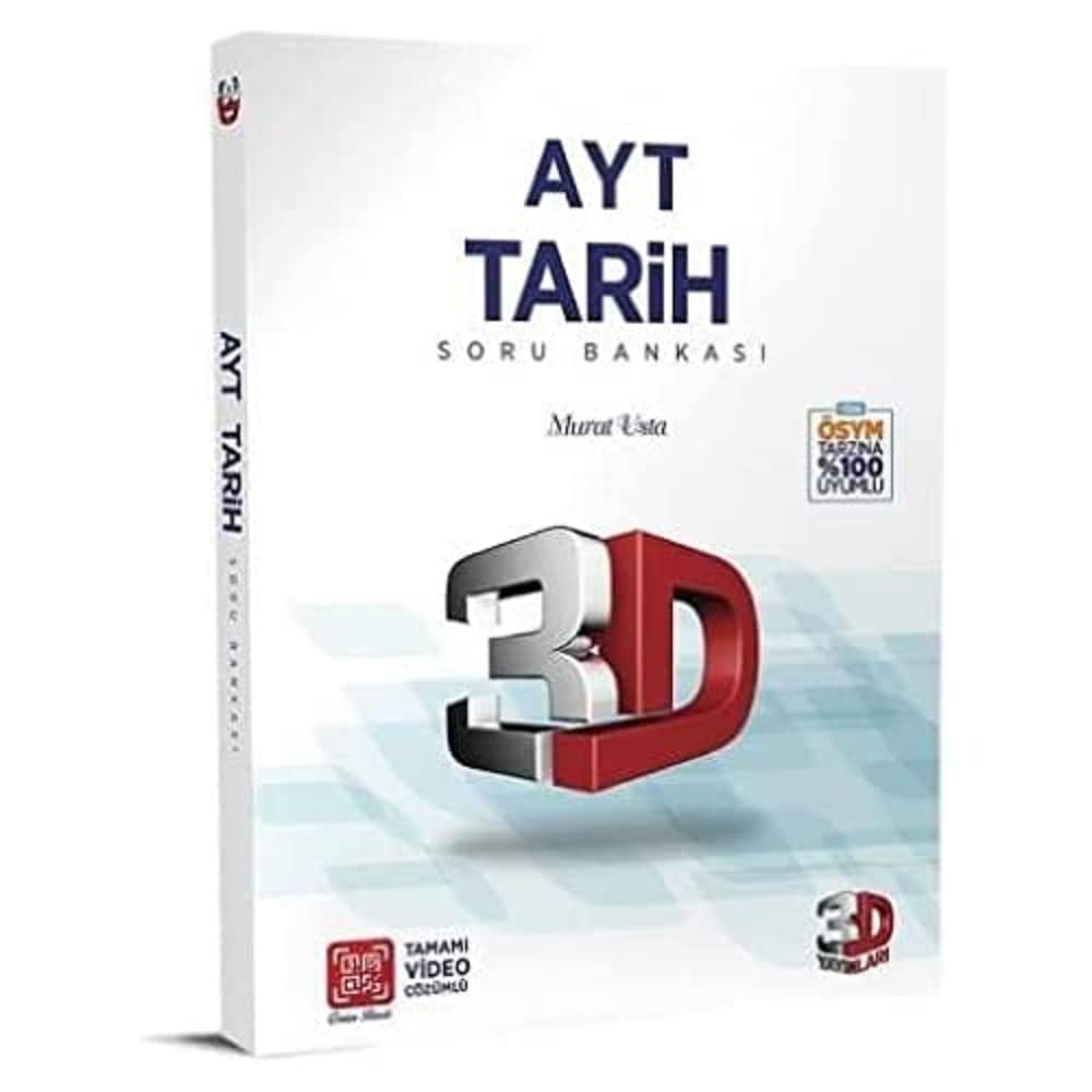 Çözüm AYT Tarih Soru Bankası 3D Yeni