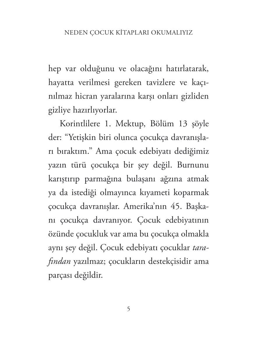 Neden Çocuk Kitapları Okumalıyız (Ciltli): (Ne Kadar Büyük ve Bilge Olursak Olalım)