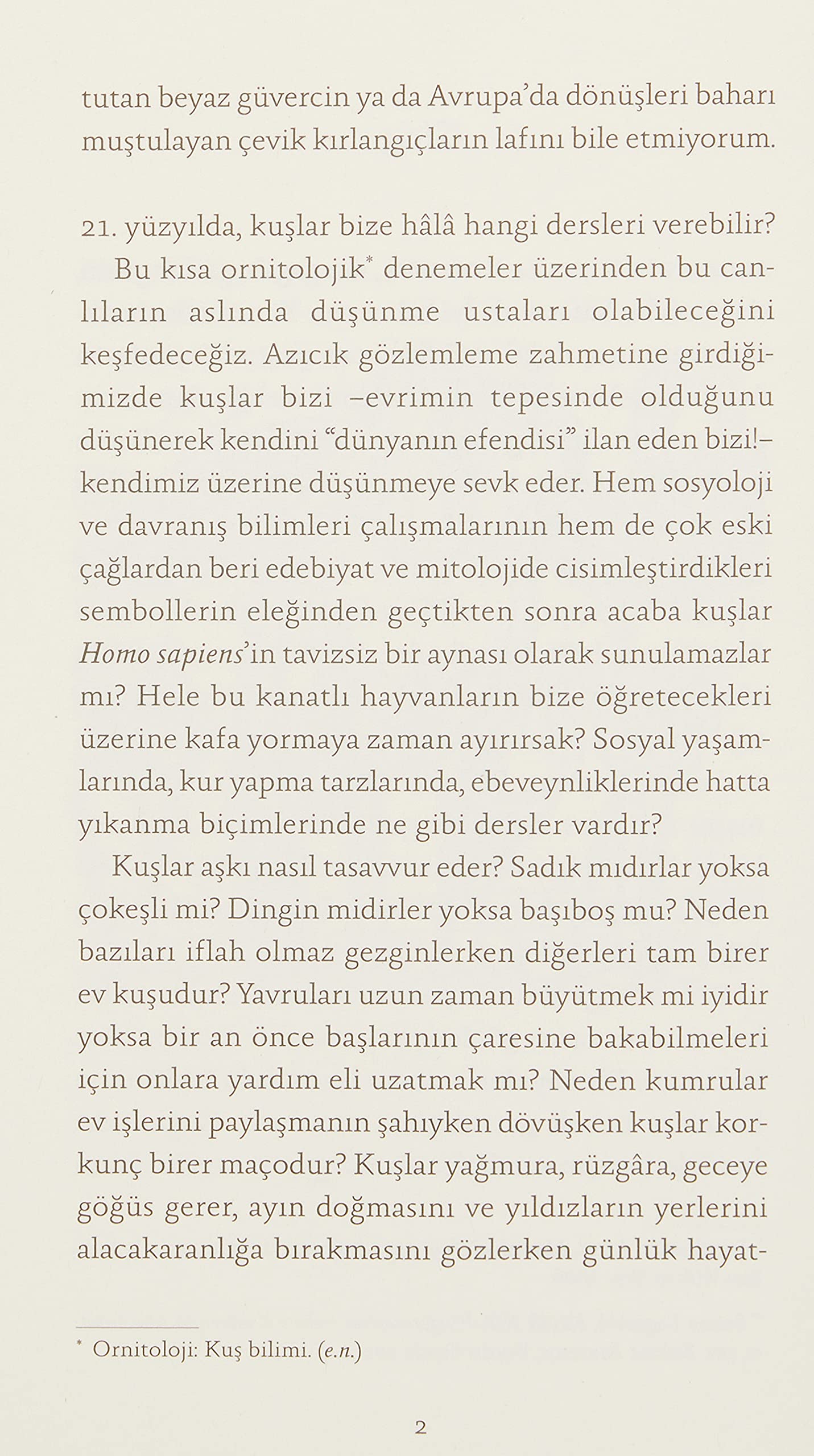 Kuşların Felsefesi