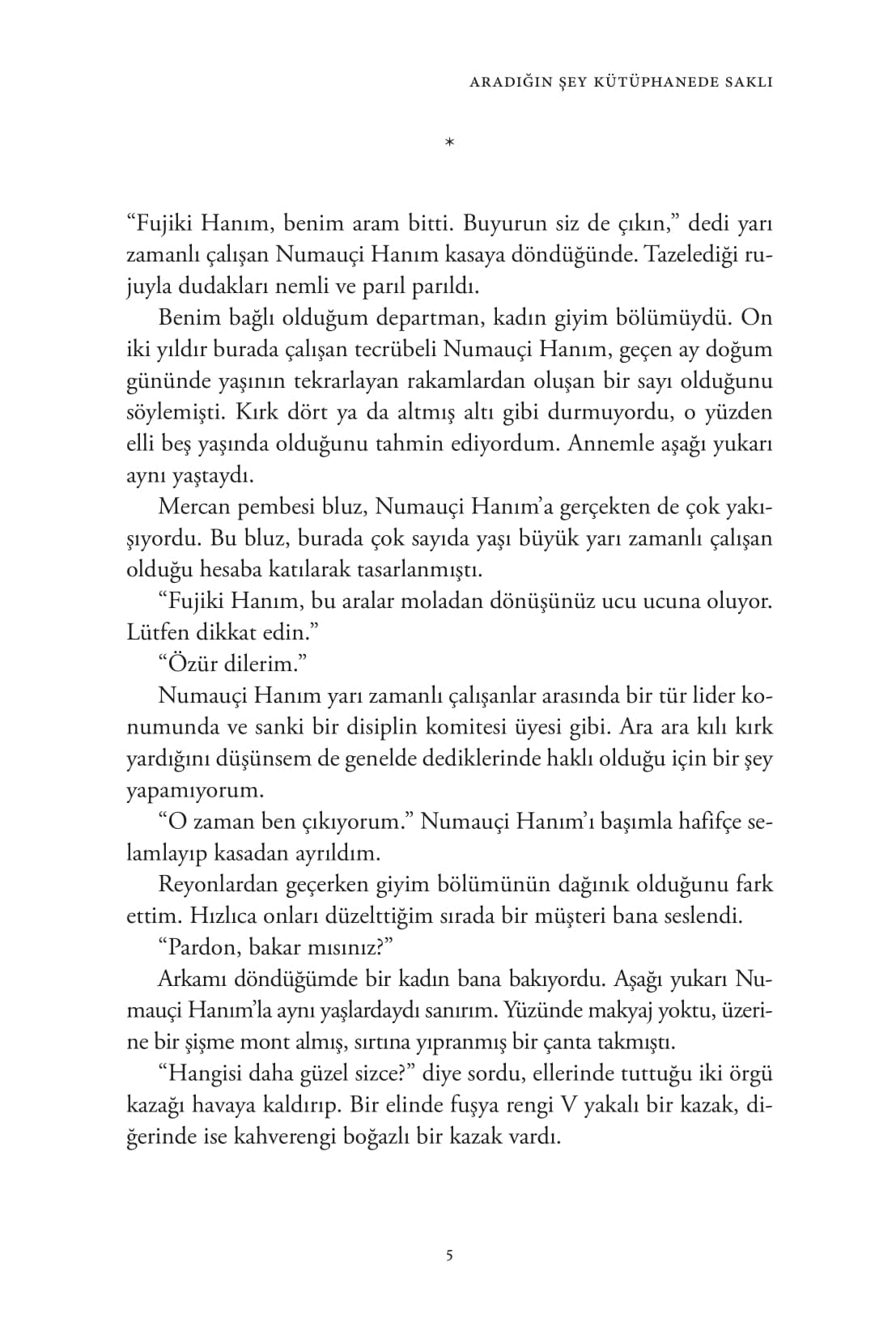Aradığın Şey Kütüphanede Saklı
