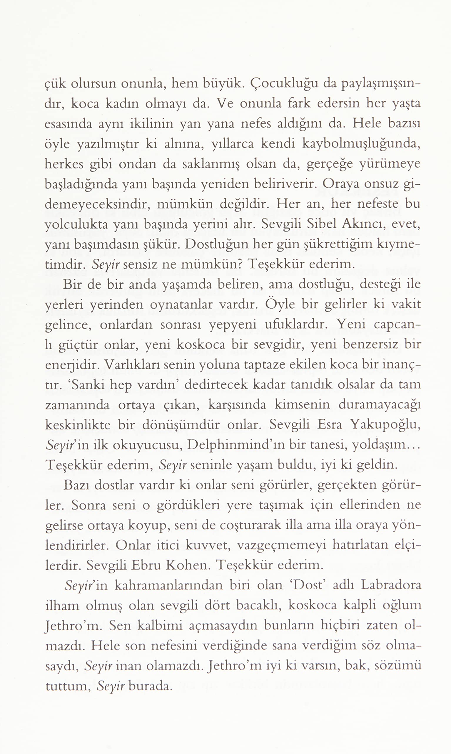 Seyir