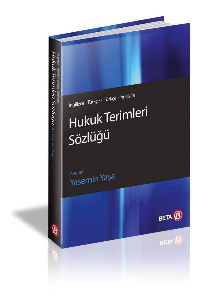 Hukuk Terimleri Sözlüğü (İngilizce Türkçe Türkçe İngilizce)