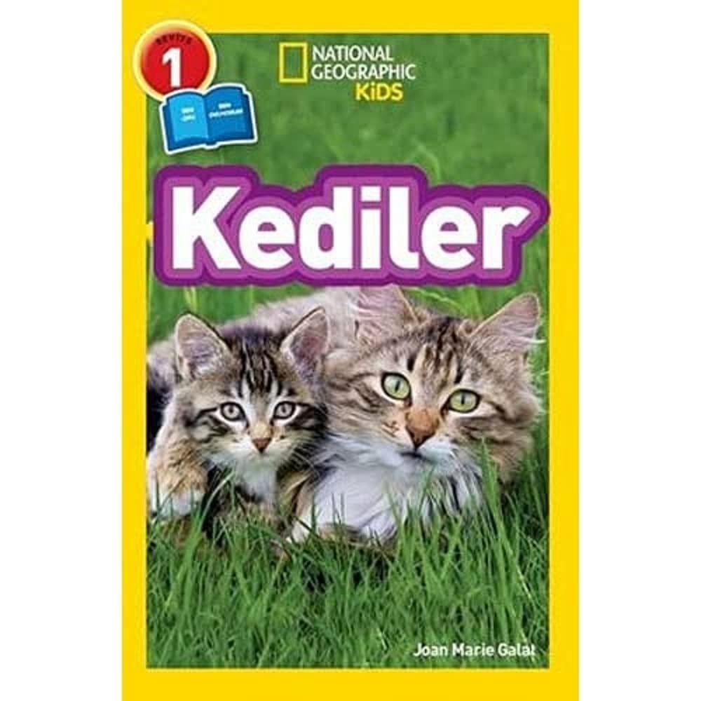 Kediler: National Geographic Kids - Seviye 1 (Kapak Değişebilir)