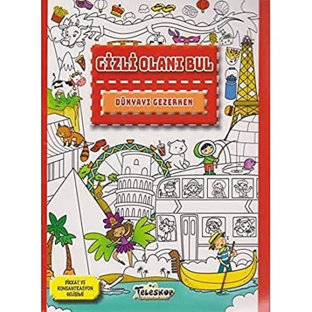Gizli Olanı Bul-Dünyayı Gezerken (Kapak Resmi değişebilir)
