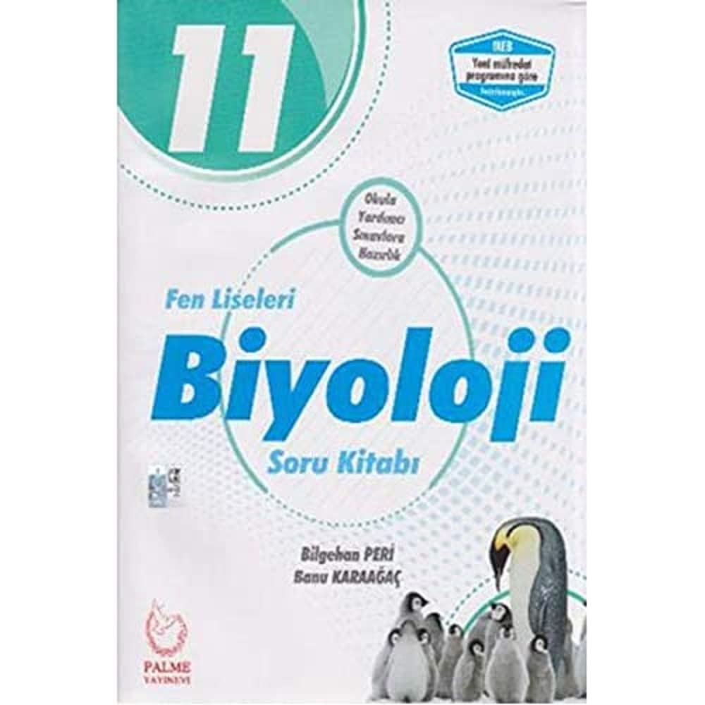 2019 11. Sınıf Fen Liseleri Biyoloji Soru Kitabı: Okula Yardımcı Sınavlara Hazırlık
