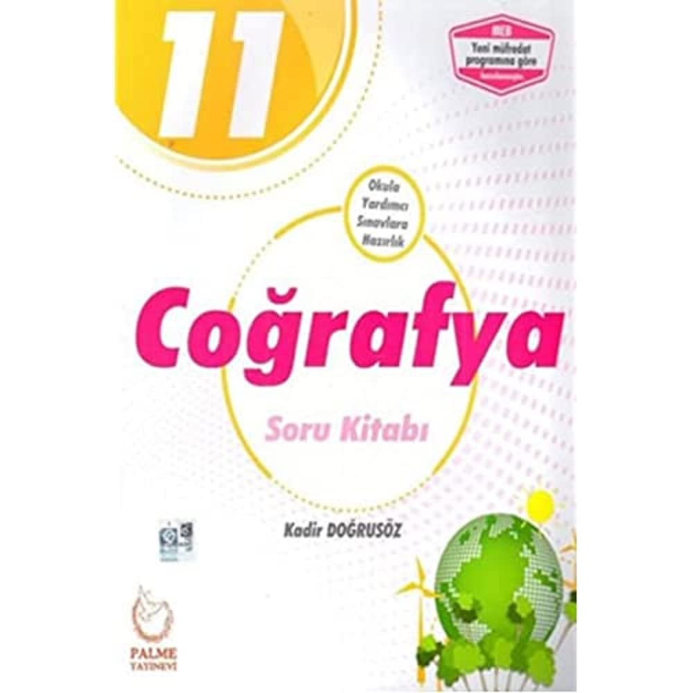 2019 11. Sınıf Coğrafya Soru Kitabı: Okula Yardımcı Sınavlara Hazırlık