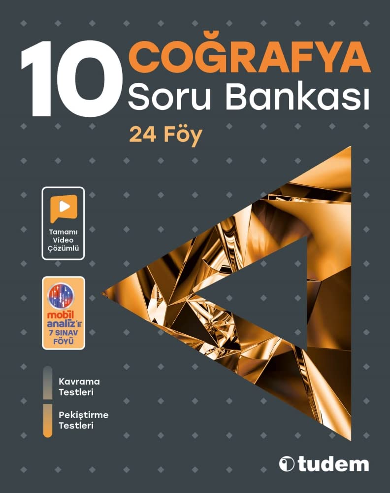Tudem 10. Sınıf Coğrafya Soru Bankası