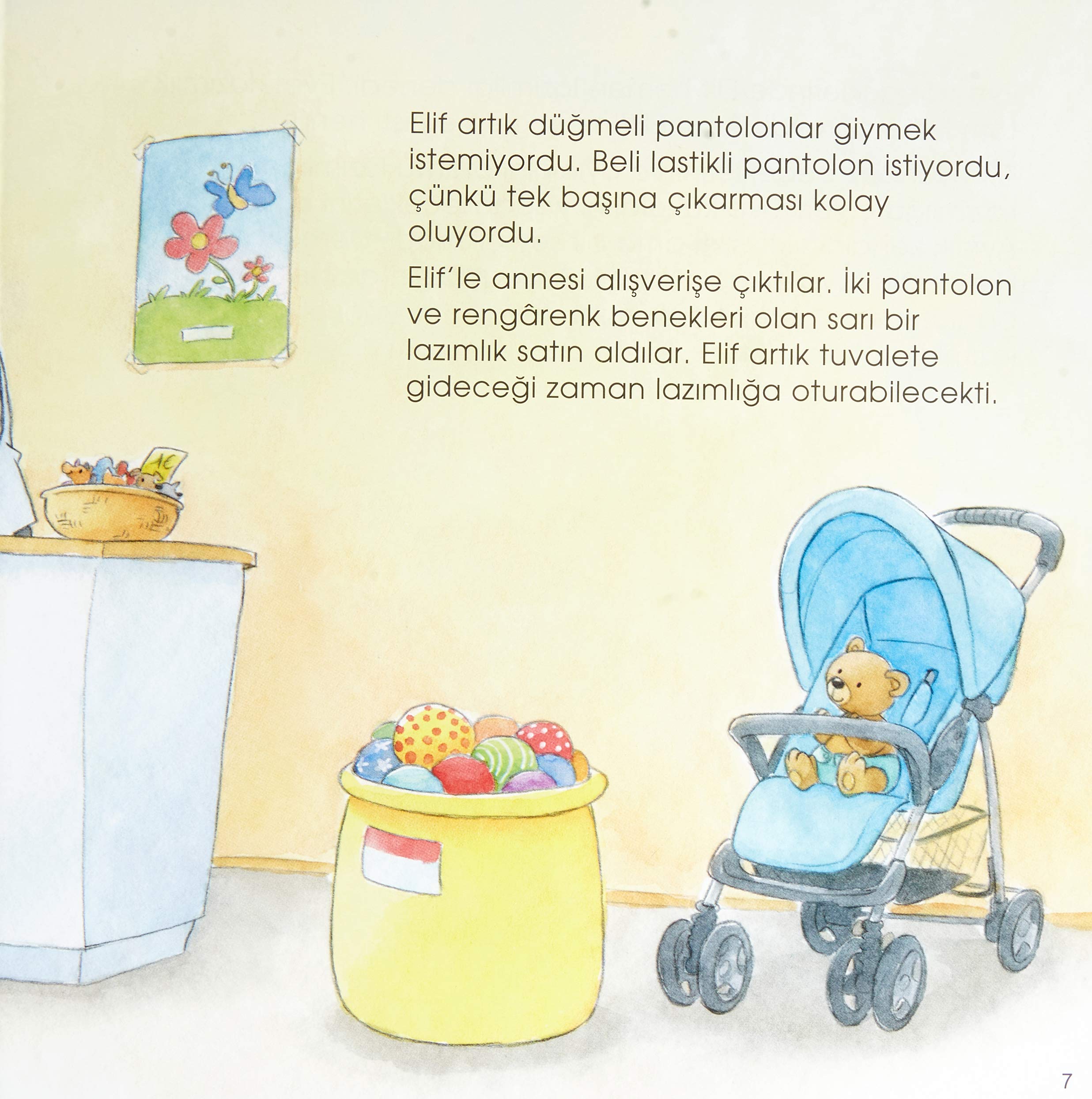 Minik Elif’in Tuvalet Eğitimi: İlk Okuma Kitabım