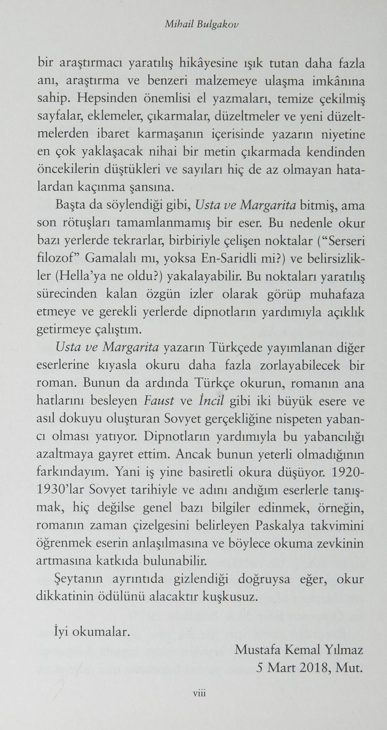 Usta ile Margarita: Modern Klasikler Serisi
