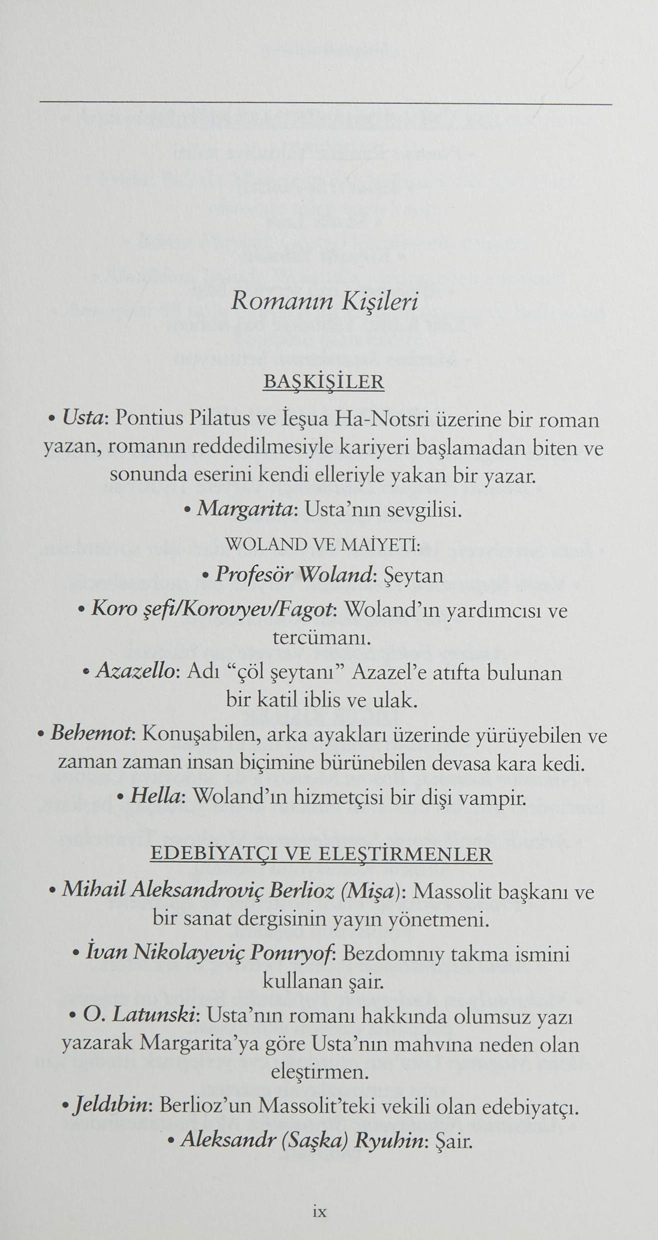 Usta ile Margarita: Modern Klasikler Serisi