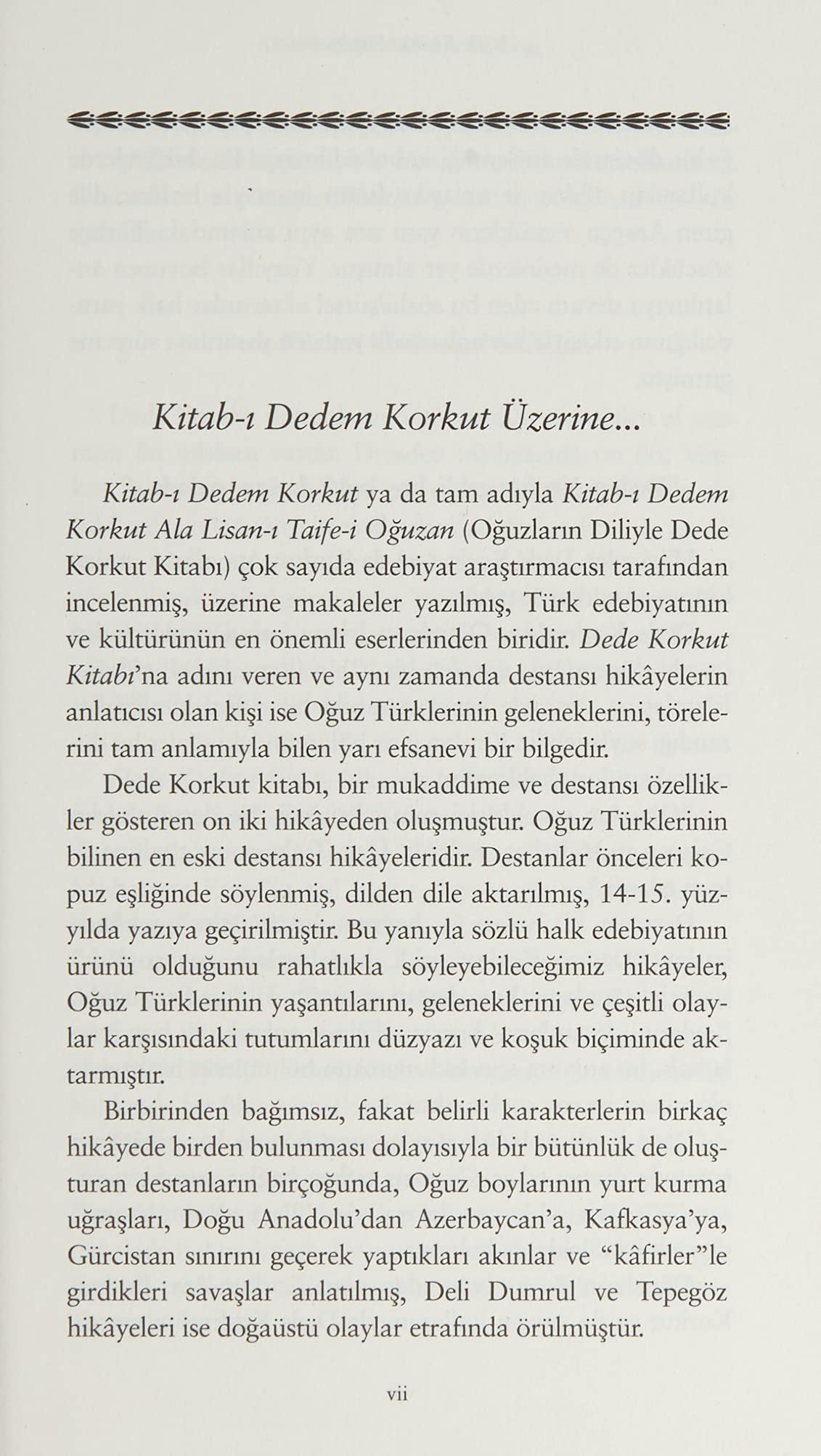 Dede Korkut Hikayeleri - Kitab-ı Dedem Korkut: Hasan Ali Yücel Klasikler Dizisi