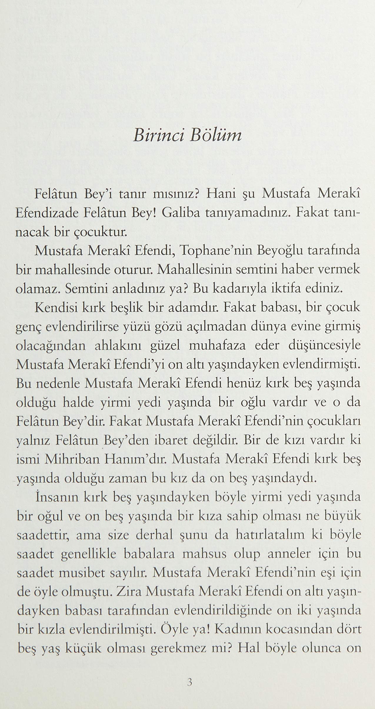 Felatun Bey İle Rakim Efendi: Günümüz Türkçesiyle
