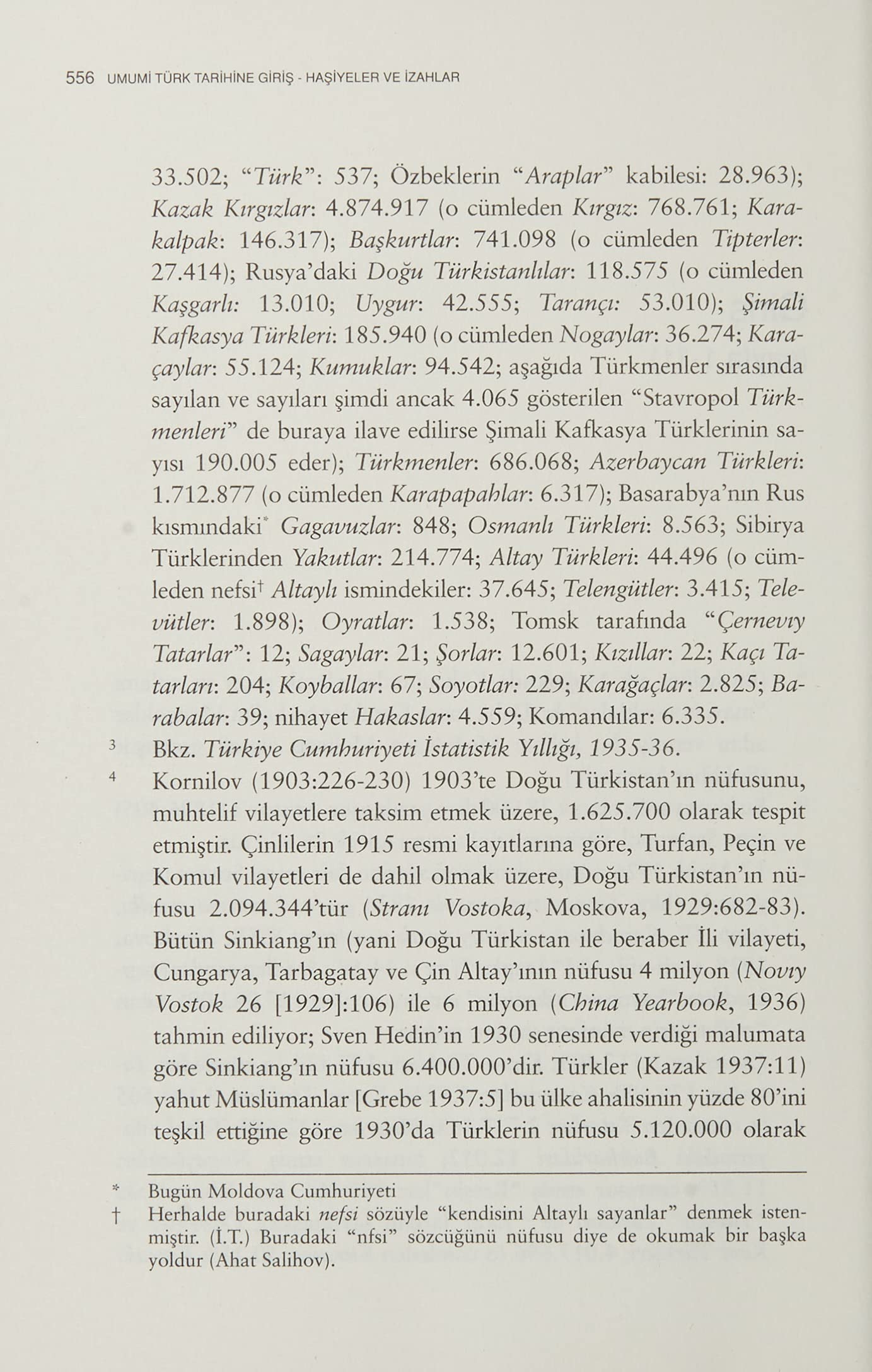 Umumi Türk Tarihine Giriş 2 Cilt – En Eski Devirlerden 16. Asra Kadar