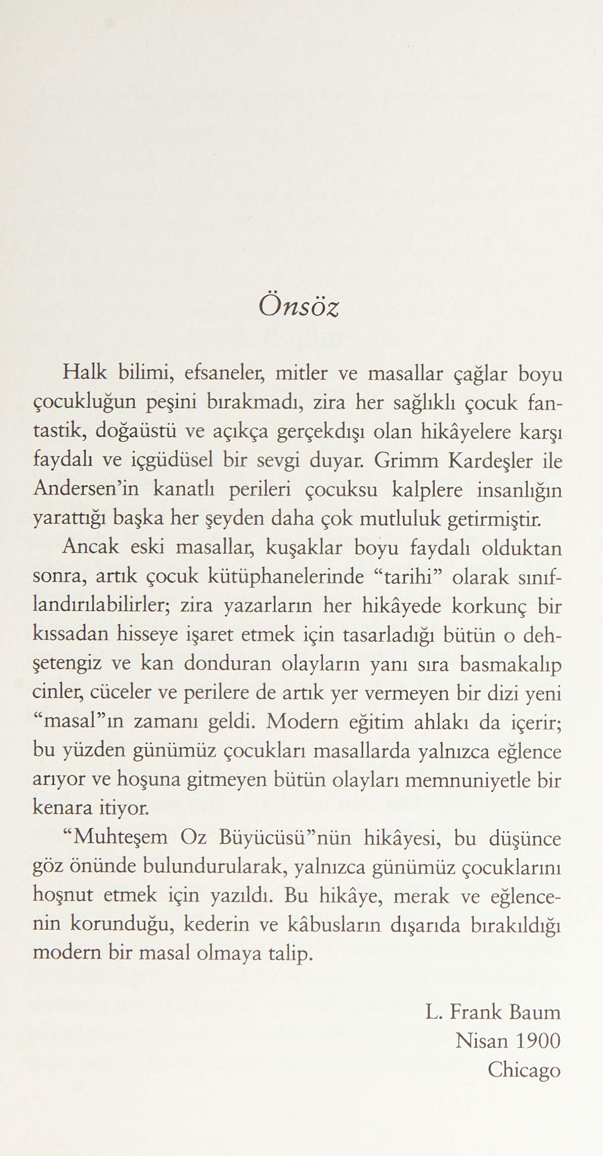Oz Büyücüsü: Modern Klasikler Serisi
