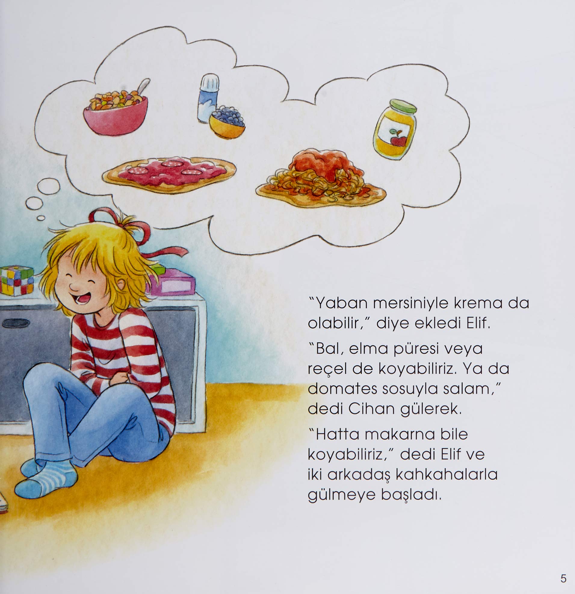 Elif Krep Yapiyor İlk Okuma Kitabım