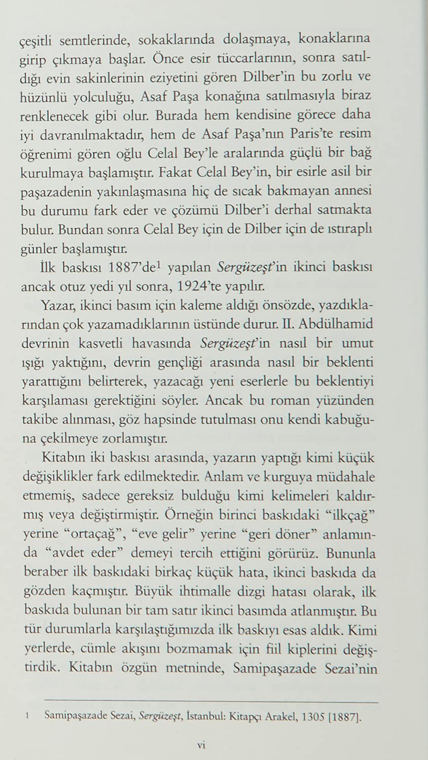 Sergüzeşt (Günümüz Türkçesiyle): Türk Edebiyatı Klasikleri - 21